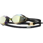 TYR Stealth-X Performance Swim Goggles - Low Profile Racing Swim Eyewear | Low-Profile Drag Reduction | Panoramix Distortion-Free Lenses | Liquafit Inner-Eye Gaskets | Flexible Adjustable Nose-Bridge