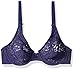 Wacoal Women's Halo Lace Unlined Convertible Underwire Bra, Astral Aura, 36D