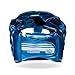Sanabul Core Series Boxing MMA Kickboxing Head Gear (Blue/Silver, L/XL)