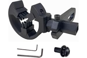 - QI HUO JU - Archery Arrow Rest Capture Brush Whisker Biscuit Arrow Rest for Compound Bow Recurve Bow Hunting Shooting Target - ​​Left and Right Handed