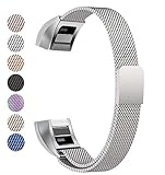 Fitbit Alta Band, BeneStellar Milanese Stainless Steel Replacement Band for Fitbit Alta HR and Alta (Milanese Silver)