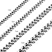 Monily High Polished 3mm 16 Inches Stainless Steel Franco Curb Chain Necklace Mens Womens Necklace Jewelry