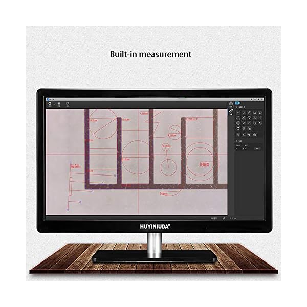 GJQDDP USB Digitales Handmikroskop USB-Handmikroskop Elektronische Mikroskop Digitale Lupe WiFi Handy-Überwachung… – Bild 3