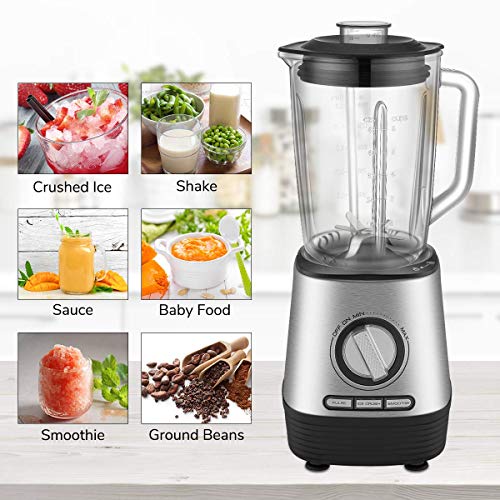 Professional Countertop Blender, Household Blender Food Processor with