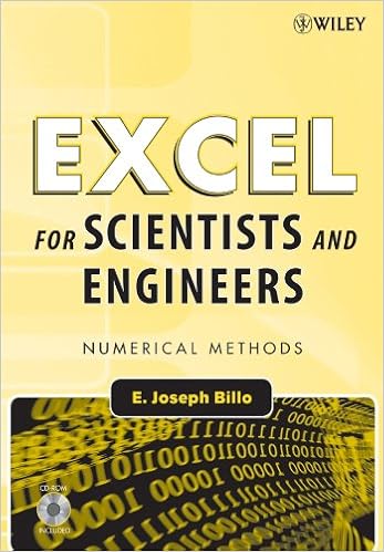 Excel for Scientists and Engineers: Numerical Methods