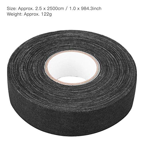 Vbest life 82 FT Hockey Protective Tape, Tennis Badminton Racket Overgrip for Anti Slip and Absorbent Grip Hockey Stick Tapes(Black)