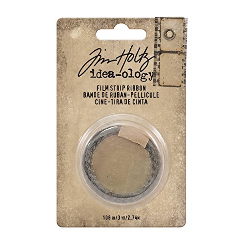 Filmstrip Ribbon by Tim Holtz Idea-ology, 3 Yards, 5/8 Inches, Plastic, TH92820