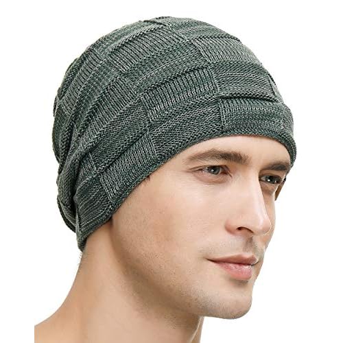 Vgogfly Slouchy Beanie for Men Winter 