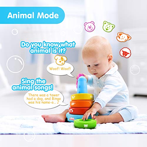 BEST LEARNING Stack & Learn Developmental Educational Activity Stacking Toy for Infants Babies