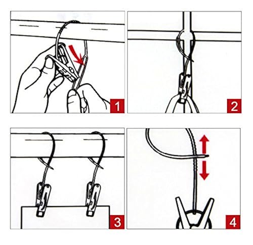 Clothes Hangers YATLTE Clothes Peg Clip Pins, Hanging Pegs Clips ...