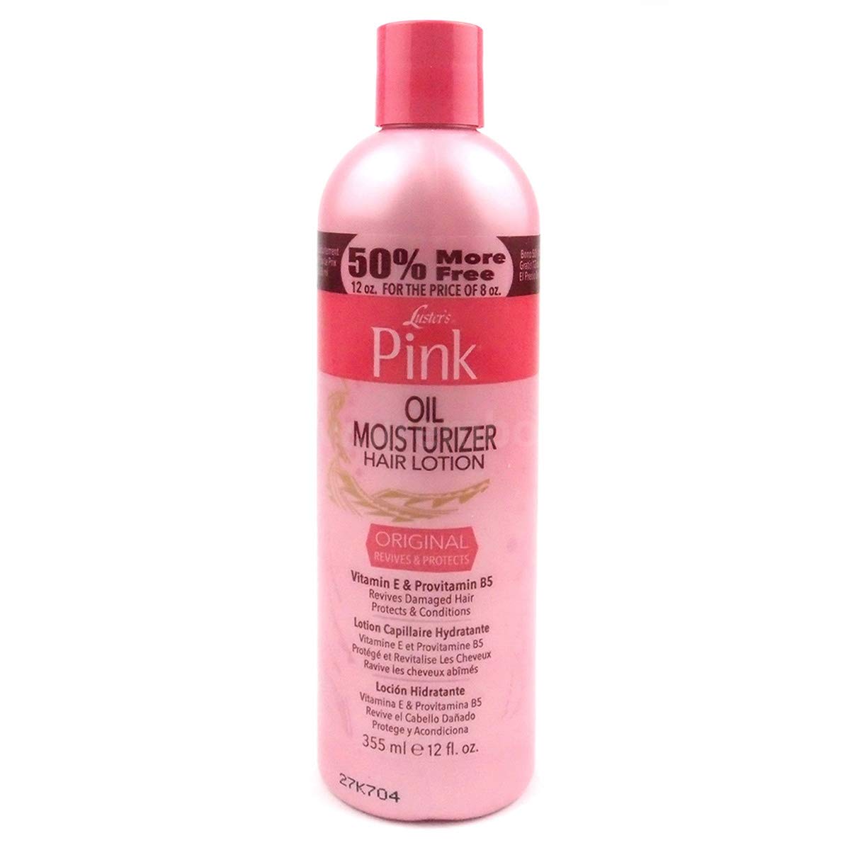 Luster S Pink Oil Moisturizer Hair Lotion Original 12oz 355ml Feuchtigkeitsspendende Haarlotion Amazon De Beauty