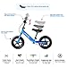 BIKFUN Balance Bike for Kids, No Pedal Traning Children Cycles with Adjustable Handlebar and Seat, Toddler Walking Bicycle with Bell and Brake