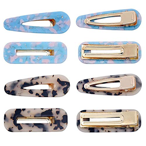 DC-BEAUTIFUL 12 Pcs Pearl Clips for Women Girl, Artificial Hair Pins Hair Barrettes Decorative Hairgrips for Party Work Wedding Daily Life (Mixed)