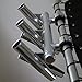 DOLPHIN 5 Rod Holder/Fishing Console Boat t top Rocket Launcher Anodized