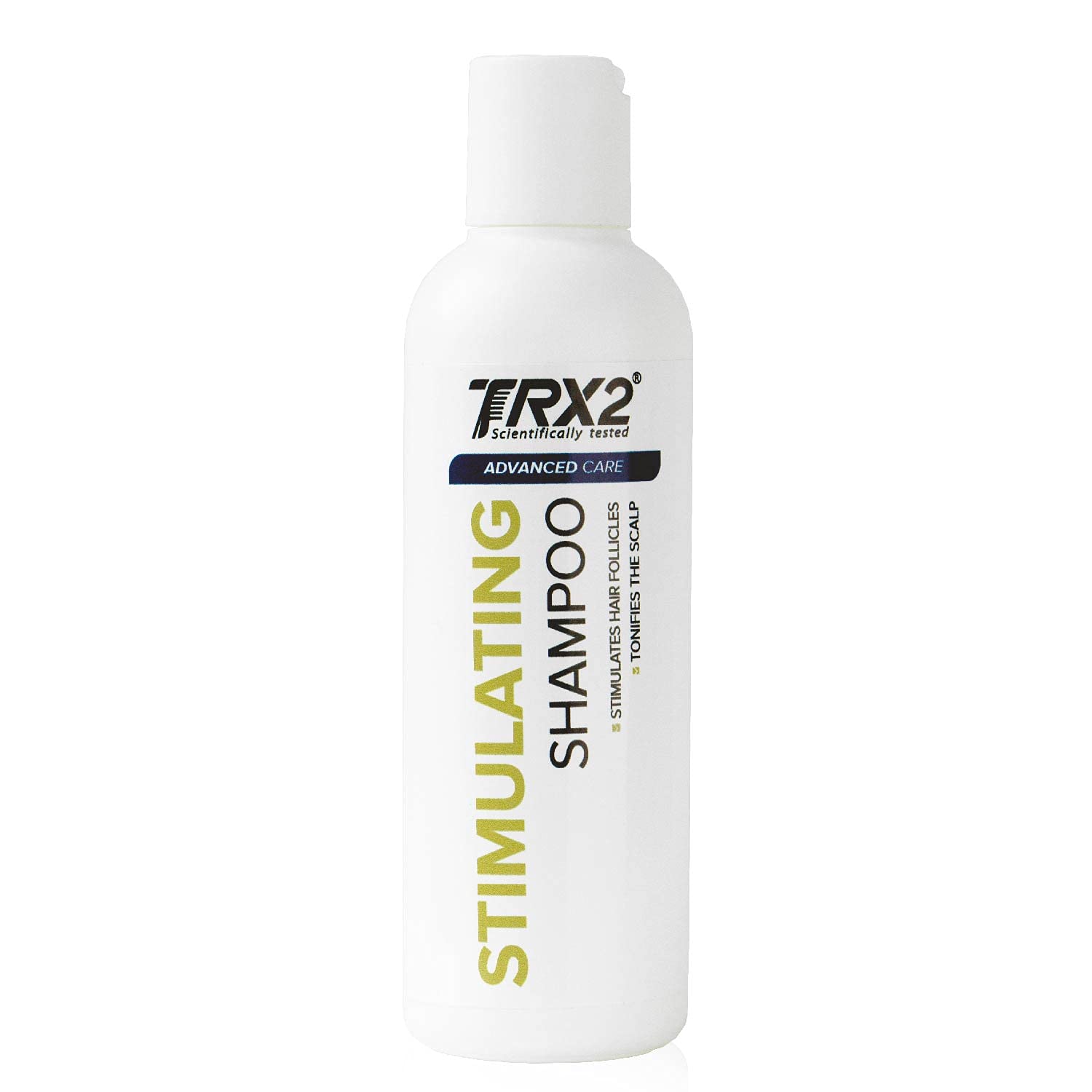 TRX2 Stimulating Shampoo - Enhanced Cleansing & Tonifying - Suitable for All Skin and Hair Types - Paraben Free - Caffein, Biotin and Soya Bean - 200 ml
