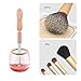 Makeup Brush Cleaner Wloomm Electric Makeup Brush Cleaner And Dryer Tool Kits in Seconds for All Makeup Brushes Cleaning