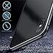 iPhone Xs Max Case, Tempered Glass Flip Metal Magnetic Adsorption Case with Glass Screen Protector (Gifts) for Apple iPhone Xs Max 6.5 Inch 2018 （Black）