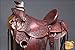 16″ Western Horse Saddle Leather Wade Ranch Roping Mahogany Hilasonthumb 4