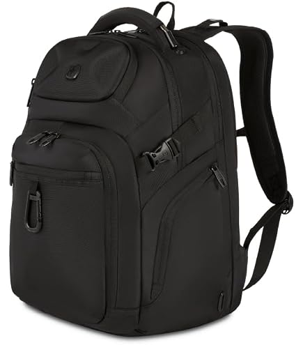 900 scansmart tsa laptop backpack 19 ebags exclusive SWISSGEAR 1900 Backpack, Fits Most 17-Inch Laptops, TSA-Friendly Lay-Flat Design, RFID Protection, and Tablet Pocket, Black, 31L, 18.5-Inch : Electronics Shakespeare Ugly Stik GX2 Swissgear 1900 Black Series dura braid Size:5/16