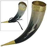 All Natural Medieval Viking Wedding Ceremonial Drinking Horn
