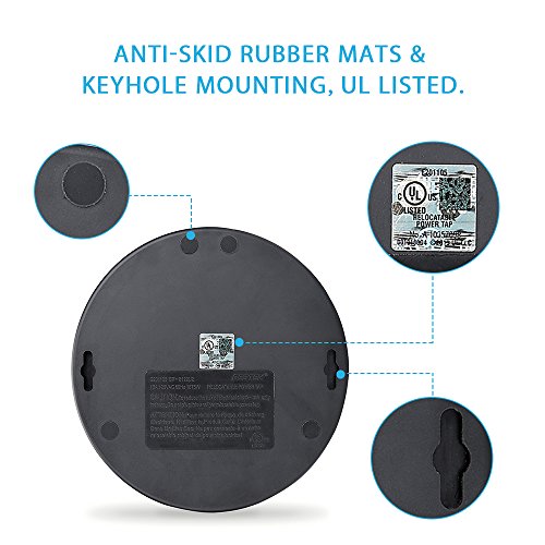 image for BESTEK 6-Outlet Power Strip Surge Protector with 6-Foot Power Cord and