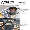 Anolon-85068-Professional-Milkpan-Saucepans-and-Frypan-Set-of-5-Lifetime-Guarantee-Premium-Non-Stick-pots-and-pans-with-Glass-lids-Hard-Anodised-cookware-Black Anolon Professional Non Stick Pots and Pans Set of 5 - Cookware Set with Milkpan, Saucepans with Toughened Glass Lids…