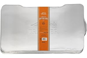 Traeger Grills BAC569 Ironwood 885 Drip Tray Liner Grill Accessory 5-Pack