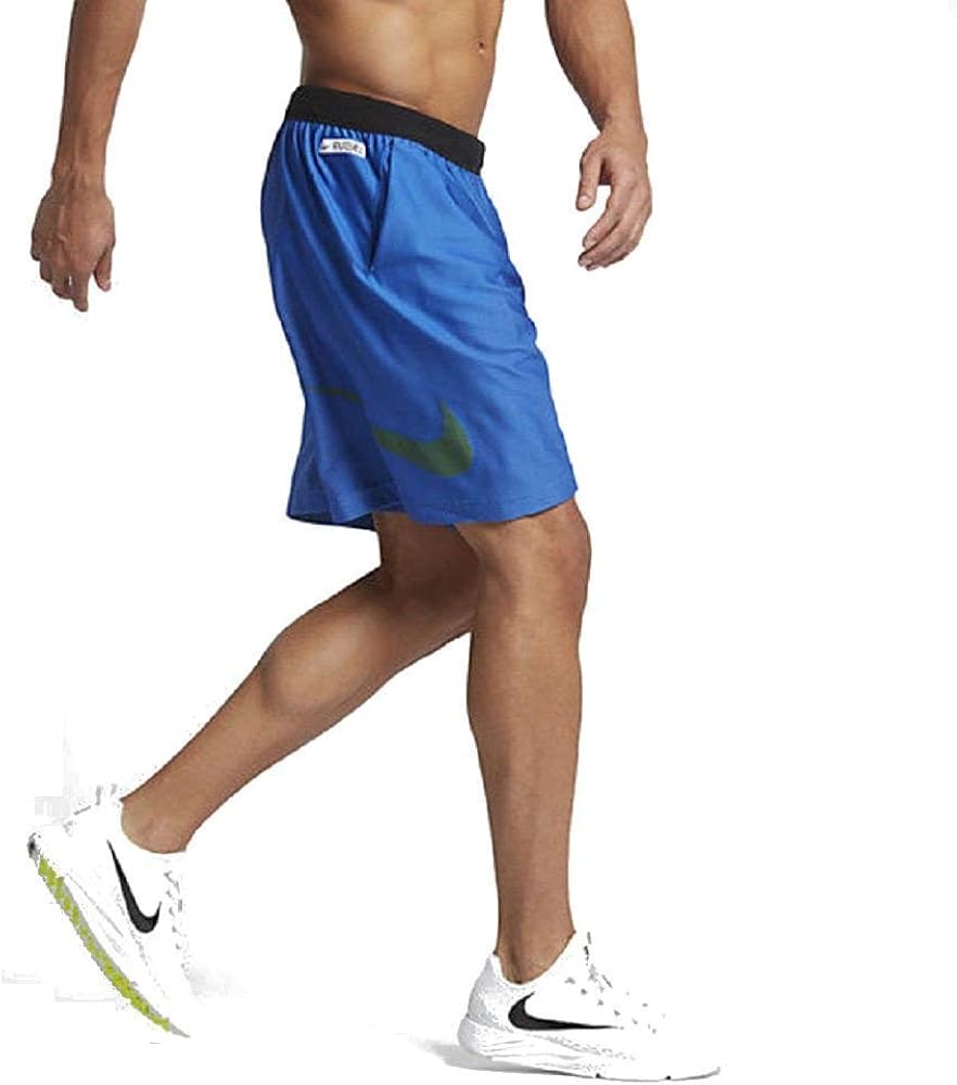 nike blue football shorts