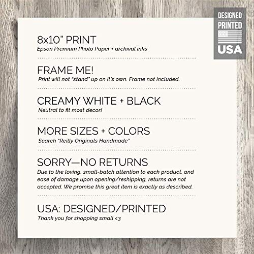 8x10" *UNFRAMED PRINT* Flush Only Toilet Paper Natural Waste Bathroom Sign Septic System Sensitive Plumbing No Feminine Sanitary Products Tampons Towels Decor Restaurant Office airbnb Modern Art