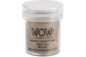 WOW! Wow Embossing Powder WOW Embossing Powder, 15ml, Gold Rich Pale
