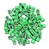 Lychee Colored Hanger Sizer Garment Size Markers XL Plastic Tags 100 Pcs