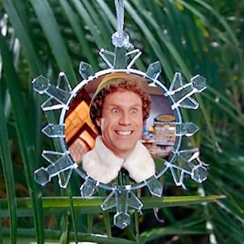 Amazon.com : Will Ferrell Buddy The Elf Movie Snowflake ...