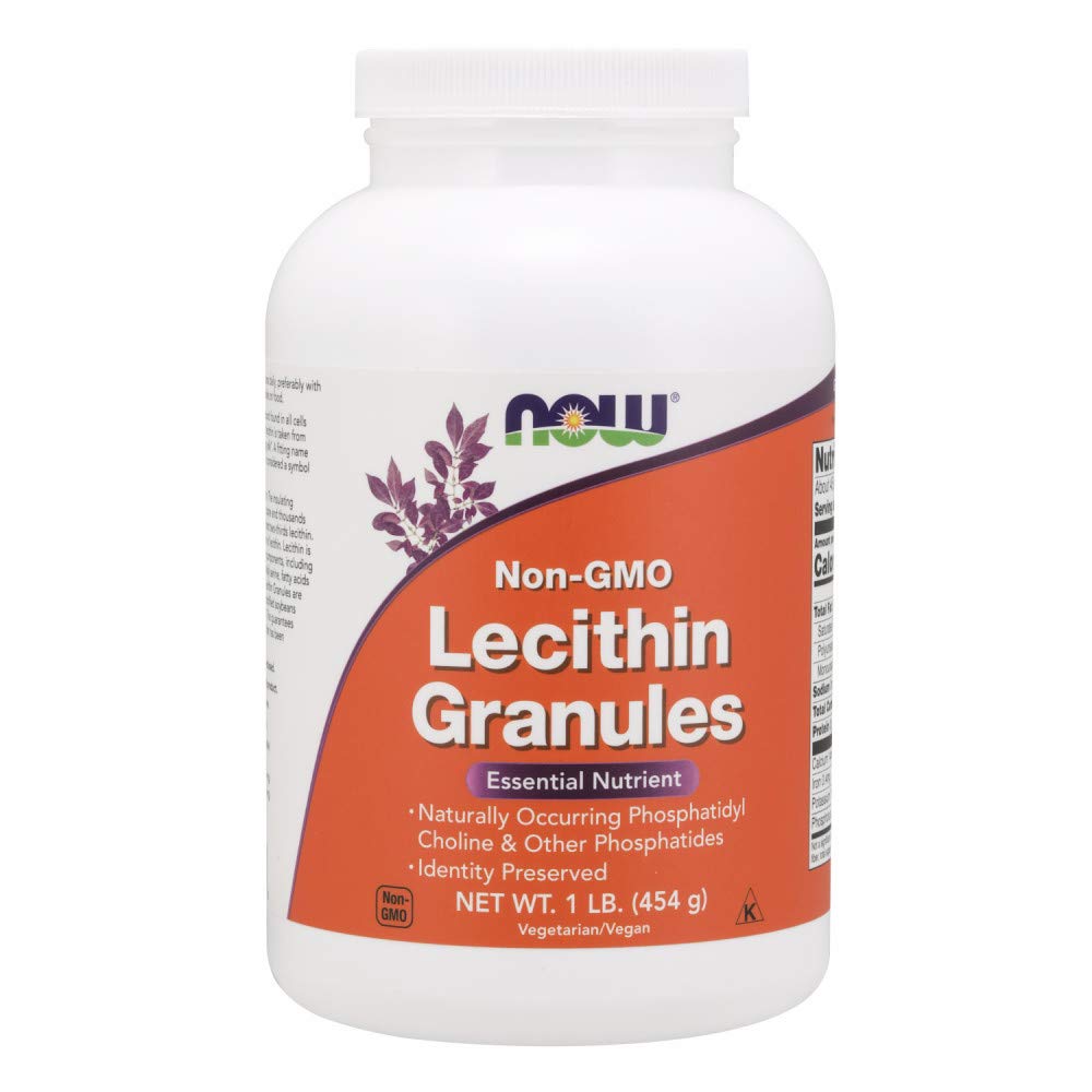 Now Foods, Lecithin Granules, Non-GMO, 1 lb (454 g)