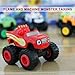 Womdee Blaze and The Monster Machine Vehicle Set(6 Pieces)