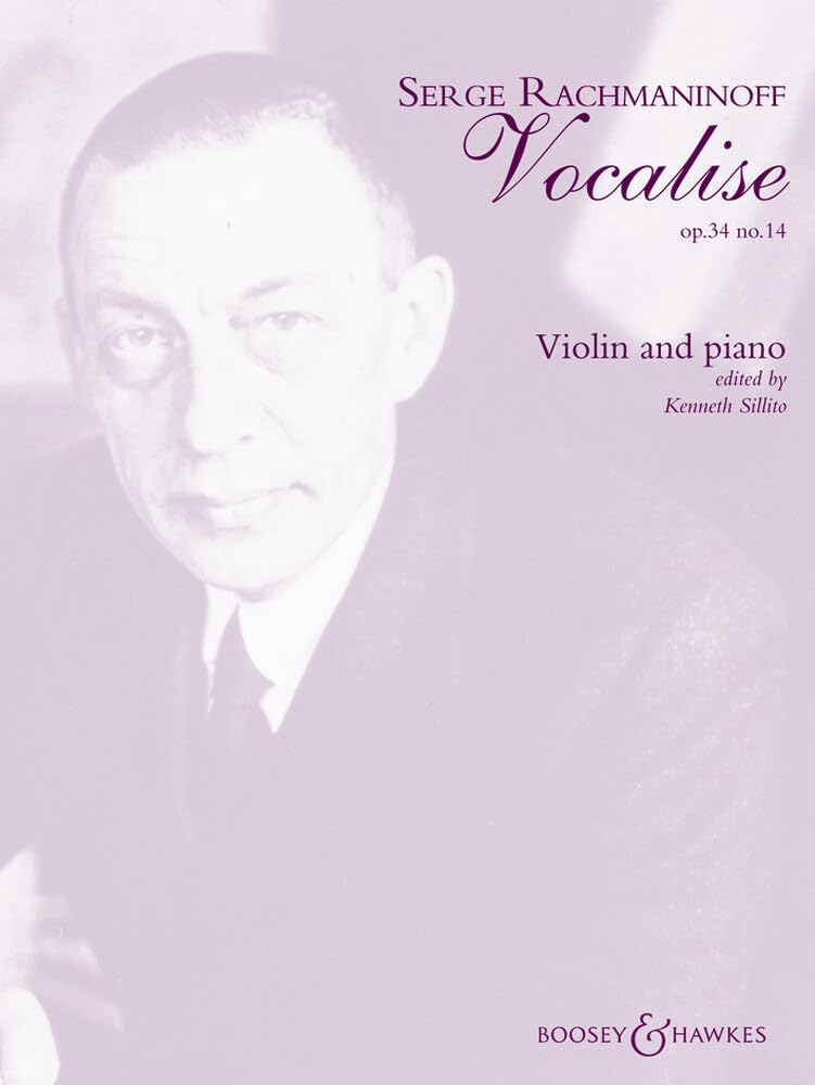 Vocalise: op. 34/14. violin and piano.