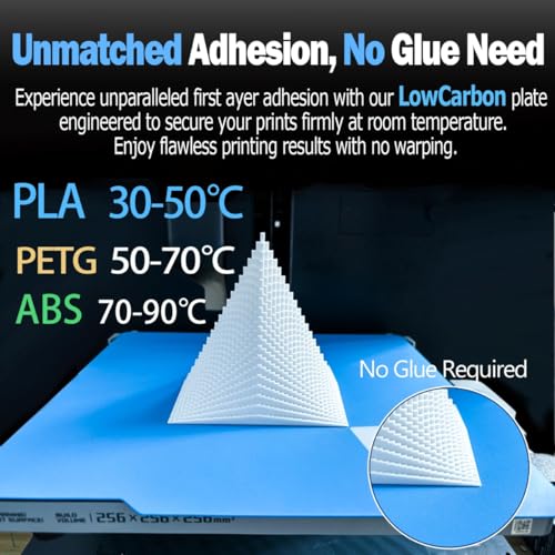 for Bambu Lab X1C Plate P2S Build Plate A1 Build Plate for Bambu for Bambu Lab Cool Plate P1S Cool Plate for Bambu A1 Plate A1 Cool Plate Cool Plate Supertack for X2D/A1/X1,257x257MM