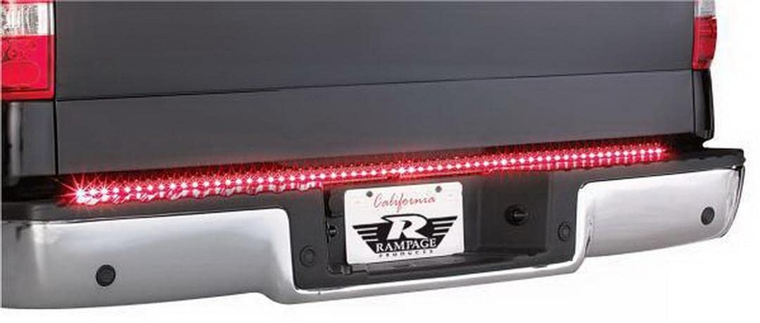 Photo 1 of RAMPAGE PRODUCTS 49" LED Tailgate Light Bar | Black, Superbrite LED 6 Function, Brake, Left/Right Turn Signals, Flasher/Running Lights, Reverse/Backup Lights | 960137 | Universal Fit