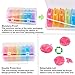 Weekly Pill Box 2 Times a Day, Portable Moisture-Proof Pill Organizer Case with Large Compartment for Vitamins, Supplements, Medication