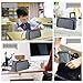 Pencil Case, Big Capacity Storage Bag Pen Pouch Holder Large Storage Stationery Organizer for School Supplies Office College Boys Adult Gray
