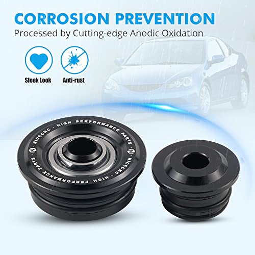 NICECNC Spherical Shifter Cable Bushings Upgrade Compatible With Honda