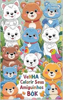 Livro Venha colorir seus amiguinhos