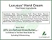 Luxueux Hand & Foot Cream – 20% Shea Butter – Premium Moisturizer for Dry, Cracked or Itchy Skin – Easy Lotion Like Application, Fast Acting – Loved by HealthCare Pro’s, Made In the USA (1 Ounce/Tube)thumb 3