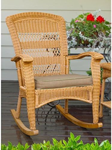 Tortuga Portside Plantation Rocking Chair in Amber