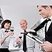 QcoQce Cordless Automatic Wine Opener - Electric Wireless Bottle Opener - Battery-Operated Corkscrew - With Foil Cutter/Stand and Batteries Included(Black) (white)