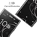 Sony Xperia XZ1 Screen Protector, YIHAILU Tempered Glass Screen Protective Film HD Clear Anti Scratch Bubble-Free Shield for Xperia XZ1
