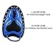 Global-store Professional Swim Training Paddles Hand Paddles Power Paddles Swimming Training Aid Flat Paddles for Children (Blue, S)