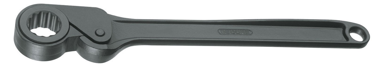 GEDORE 6255230 31 KR 44558 Freewheel Ratchet 12 Inch with Ring UD Profile 28 mm