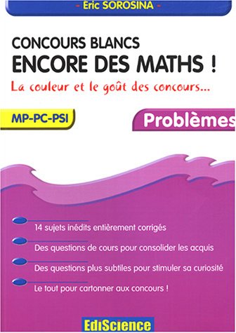 Encore des maths !