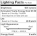 YEELIGHT YLDP03YL Smart LED Light Bulb, Multi Color Rgb, Wi-Fi, Dimmable, 60W Equivalent, E26 110V, Works with Alexa and Google Assistant