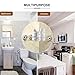 GEMITTO Corner Shower Caddy, SUS304 Stainless Steel Self-adhesive Bathroom Organizer Rack with 3 Stickers+2 Hooks, No Drilling for Shampoo Conditioner Kitchen Spice Storage (Sliver - Suction Cups)